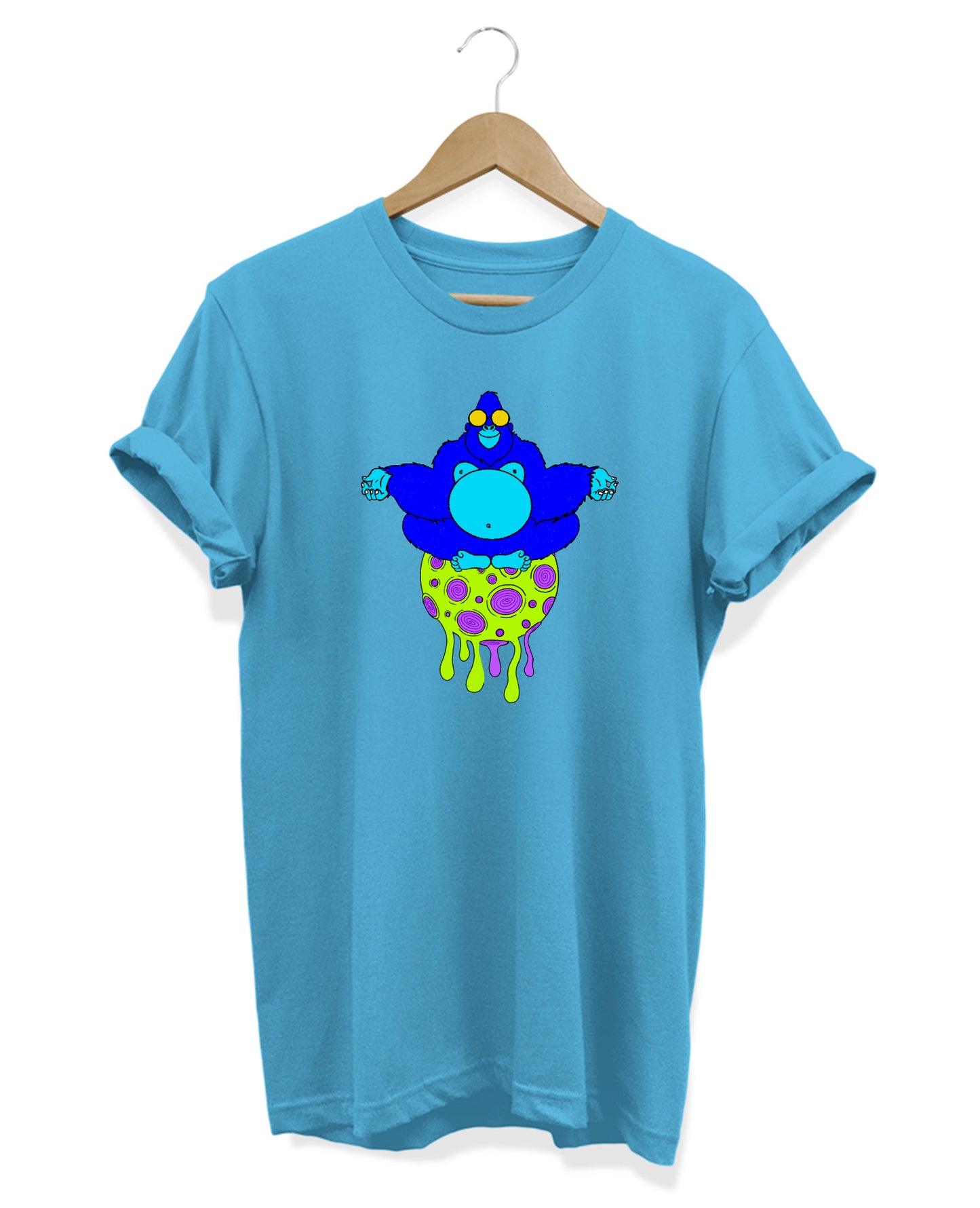 Psychedalic Gorilla - Men's T-shirt