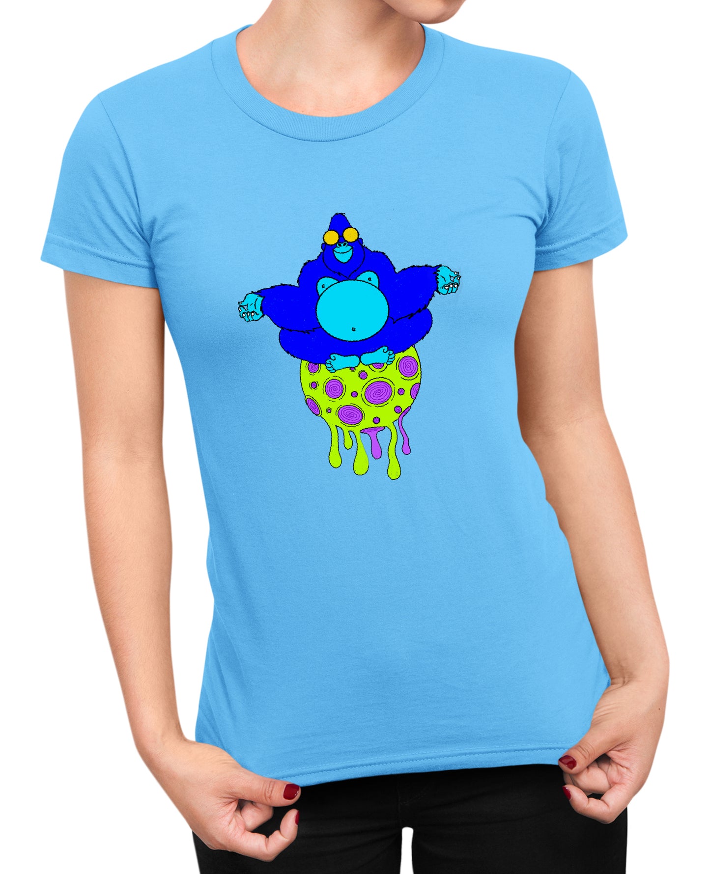 Psychedalic Gorilla - Women's T-shirt