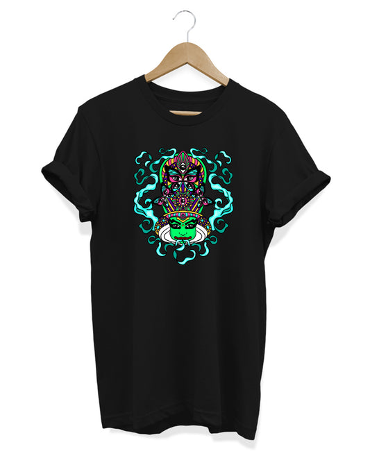 Psychedelic Kathakali - Men's T-shirt