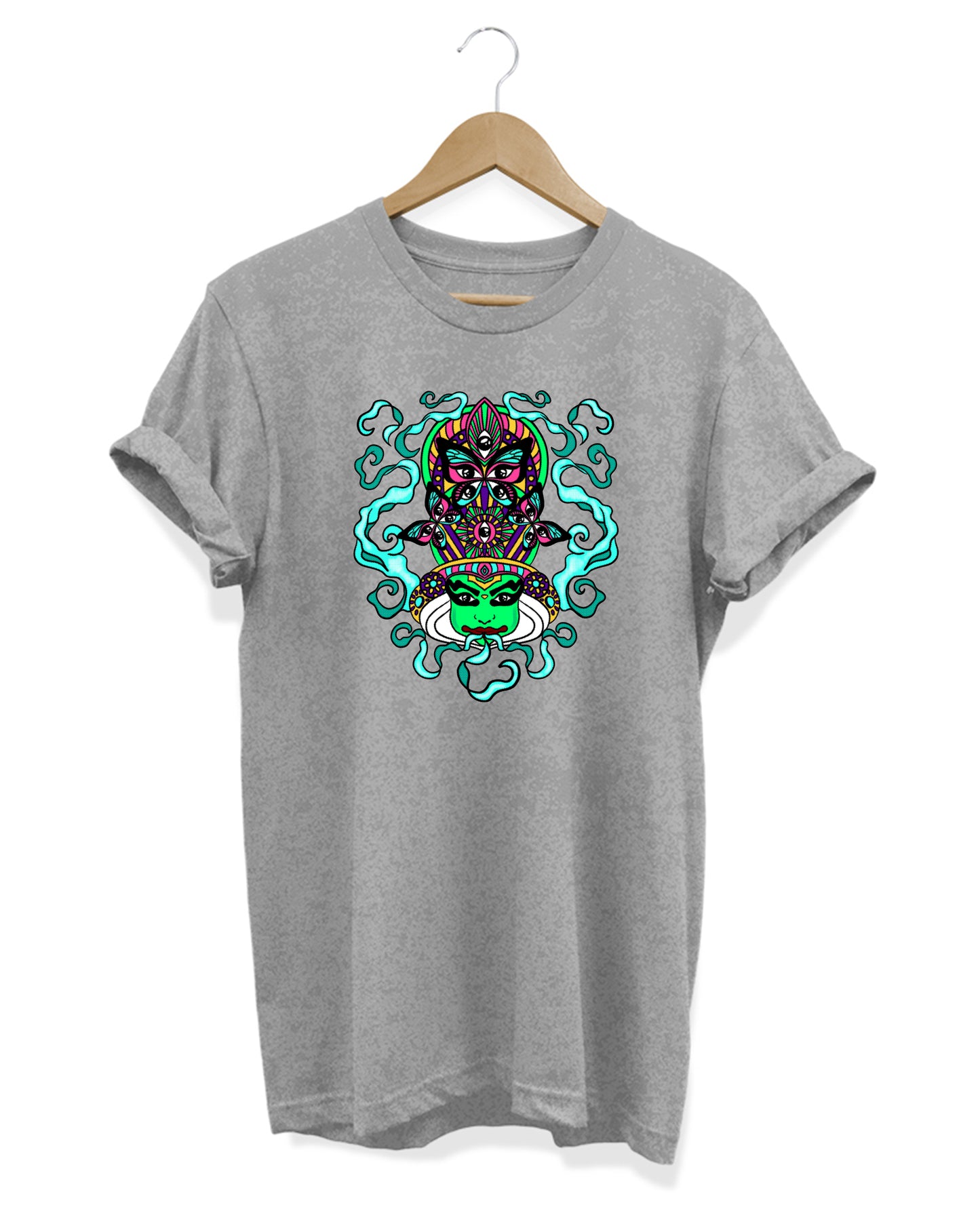 Psychedelic Kathakali - Men's T-shirt