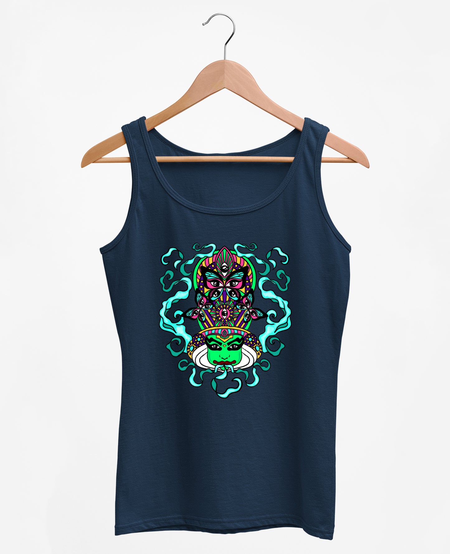 Psychedelic Kathakali - Women's Tank Top