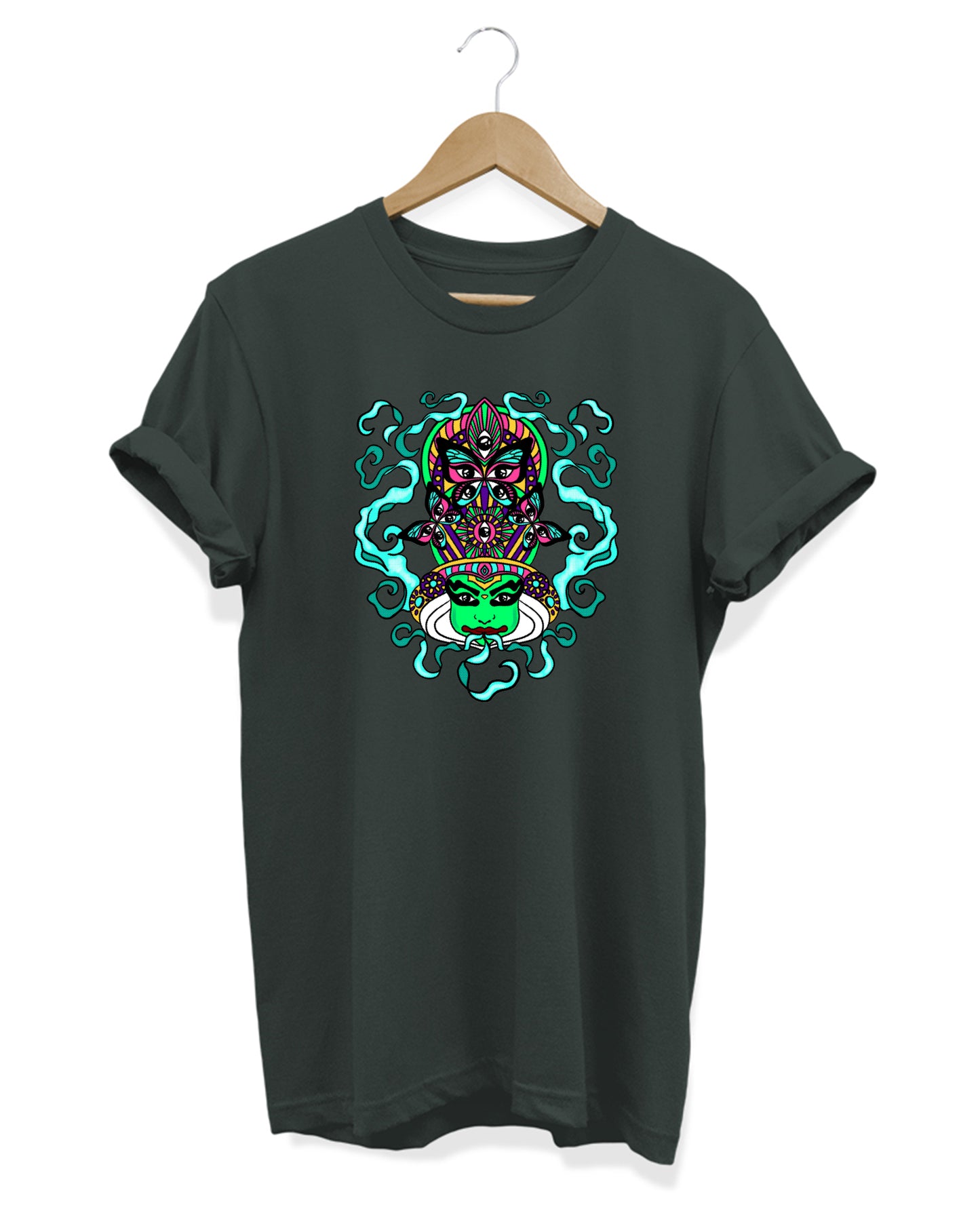 Psychedelic Kathakali - Men's T-shirt