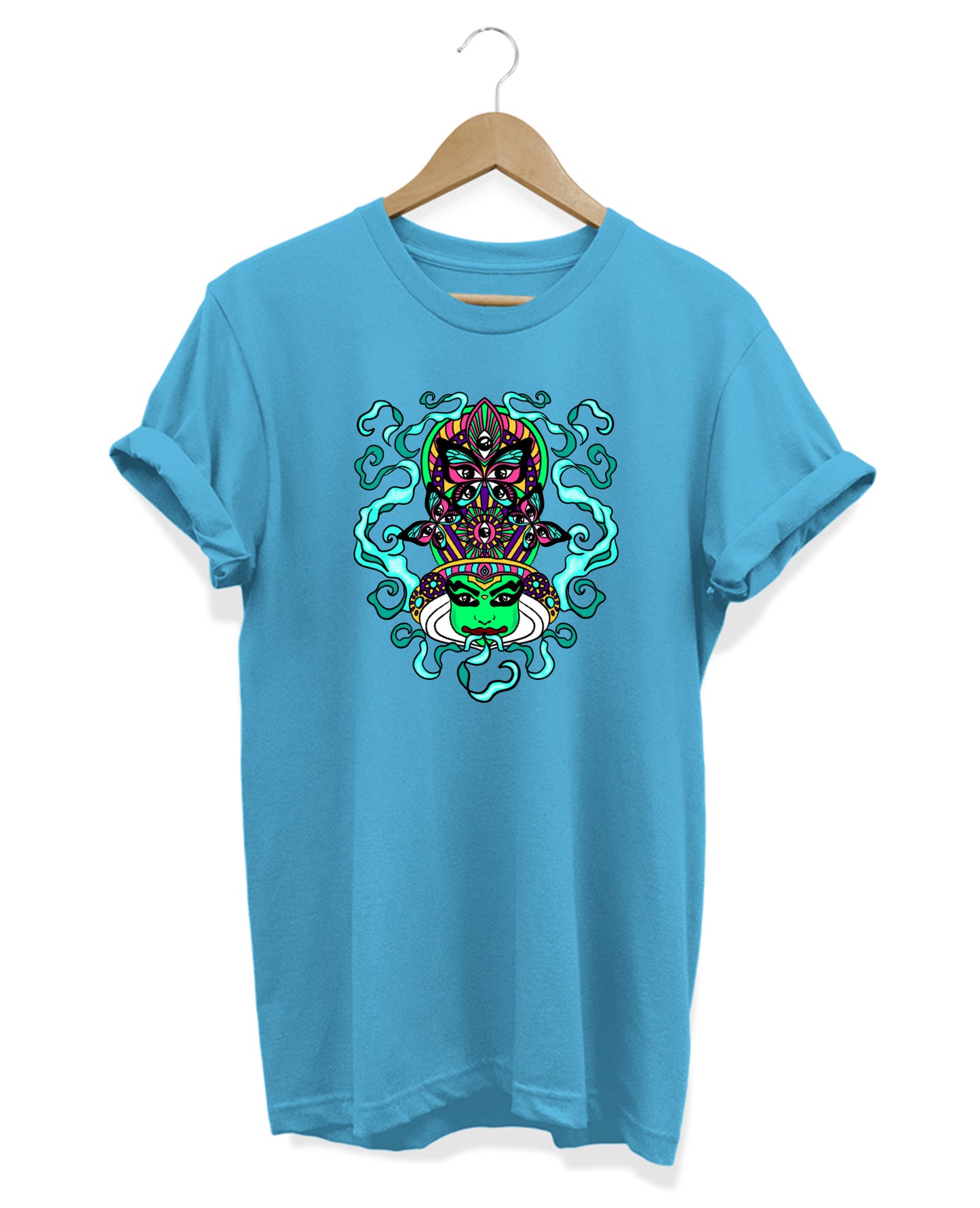 Psychedelic Kathakali - Men's T-shirt
