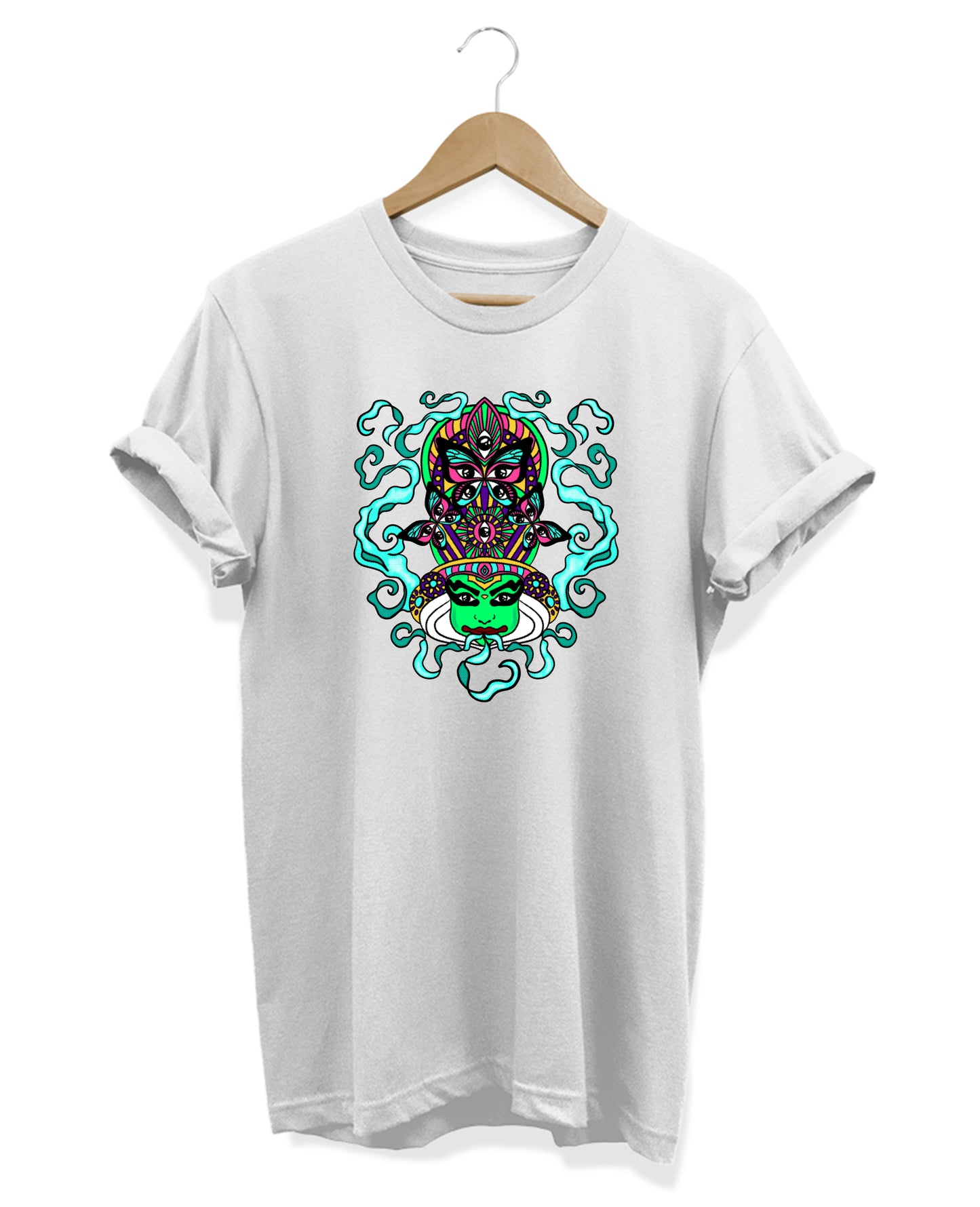 Psychedelic Kathakali - Men's T-shirt