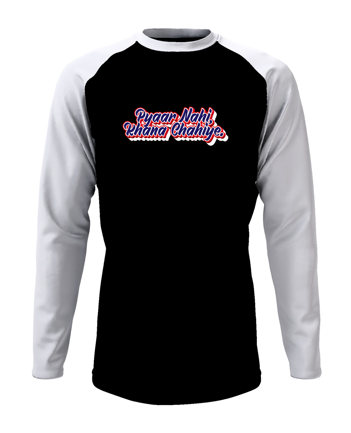 Pyaar Nahi Khana Chahiye - Men’s Full Sleeve Raglan T-shirt