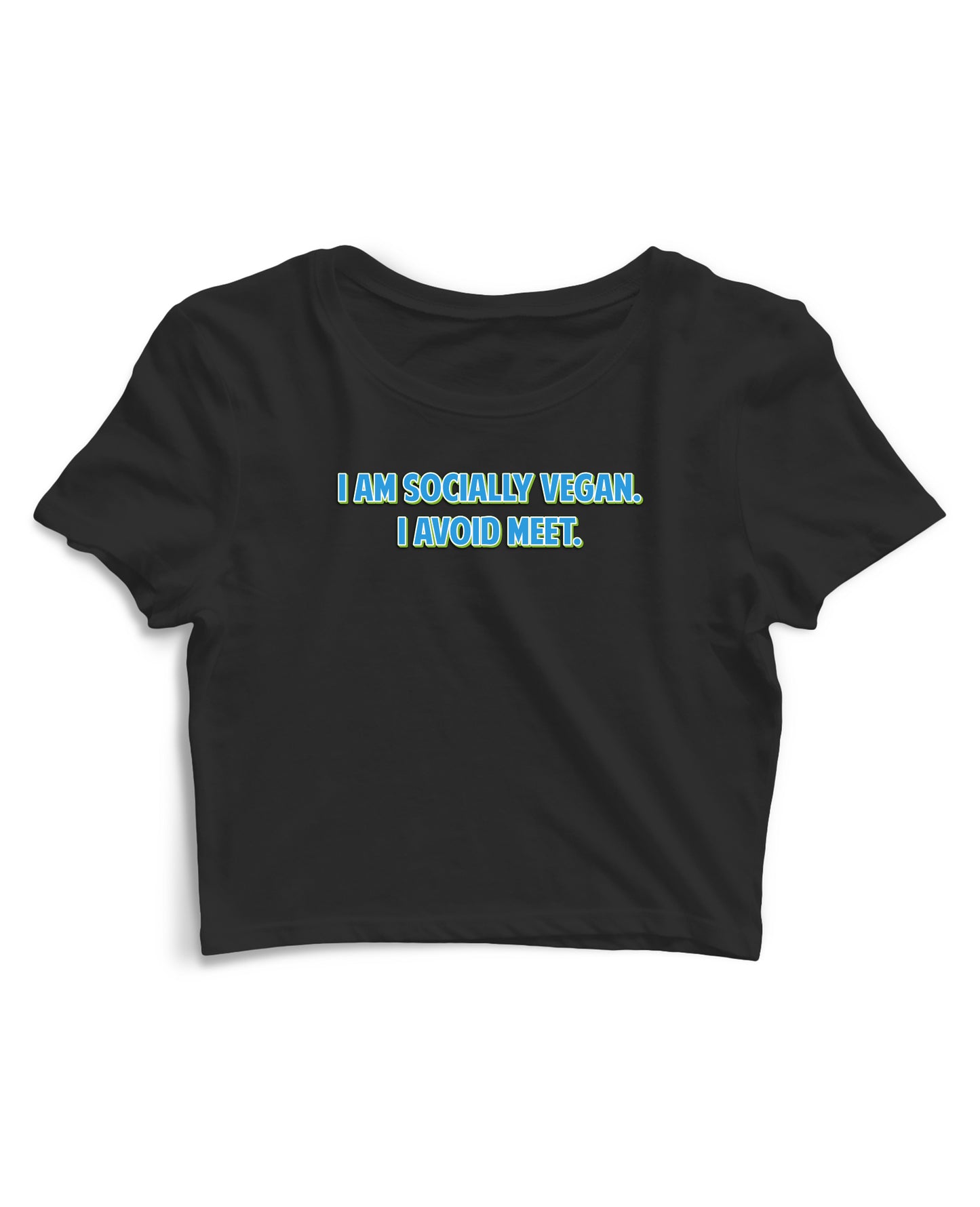 Socially Vegan - Women's Crop Top