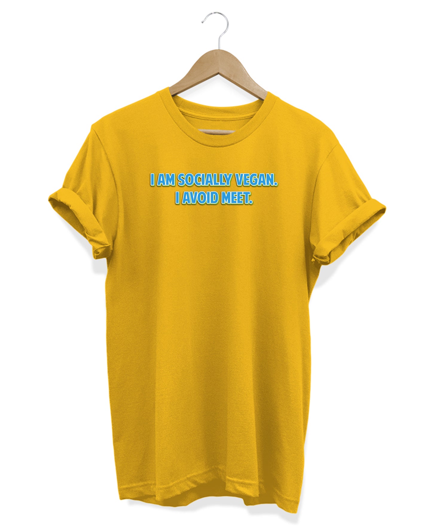 Socially Vegan - Men's T-shirt