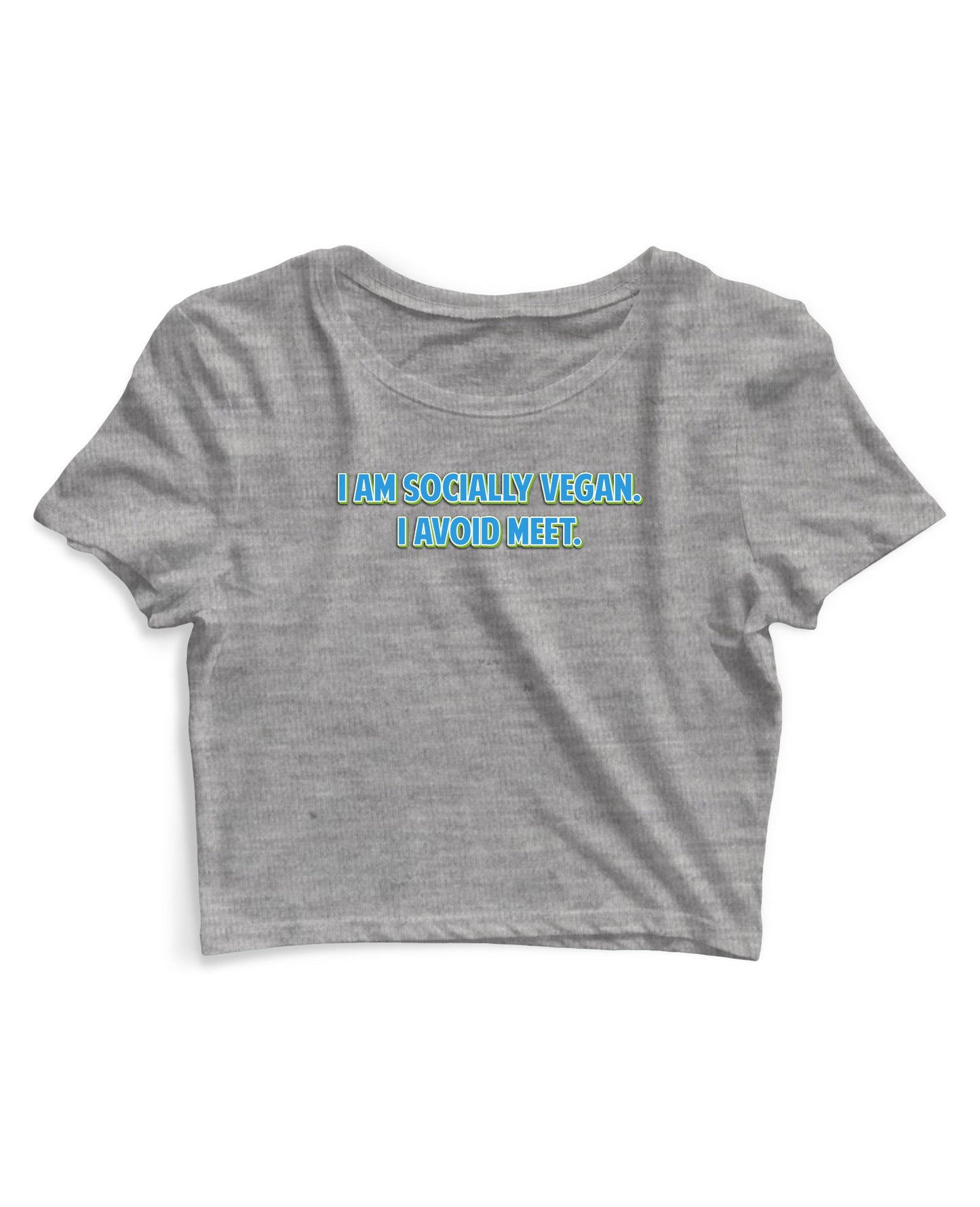 Socially Vegan - Women's Crop Top