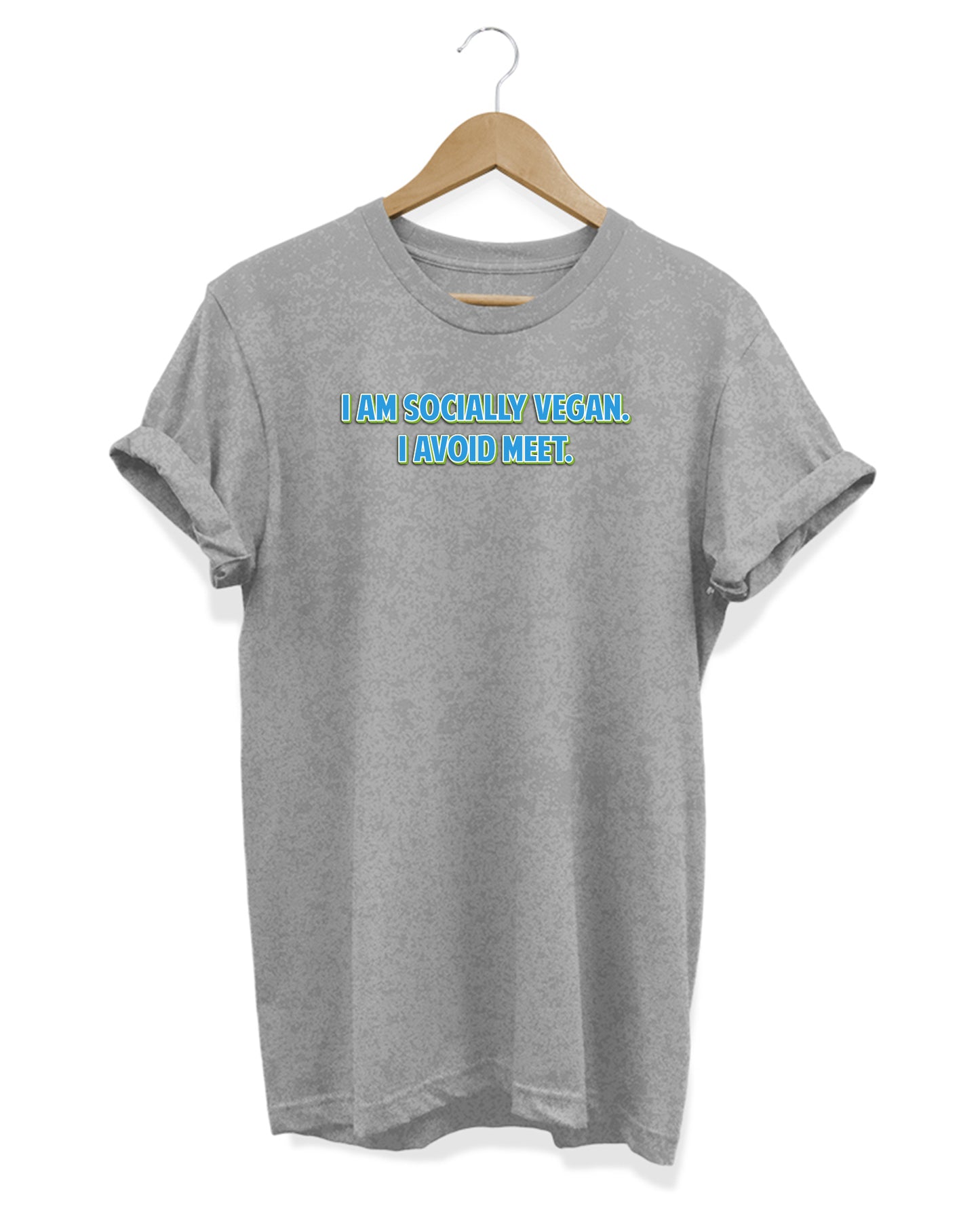 Socially Vegan - Men's T-shirt