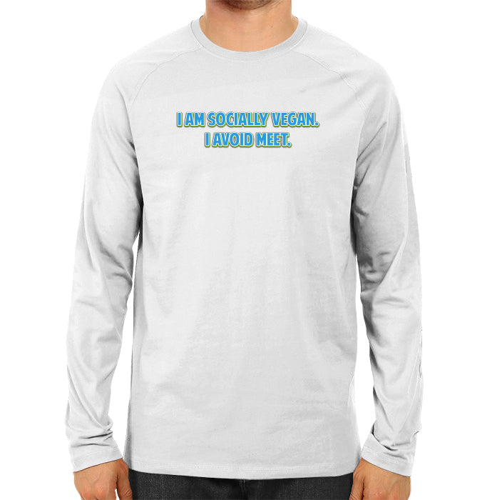 Socially Vegan - Men's Full Sleeve T-shirt
