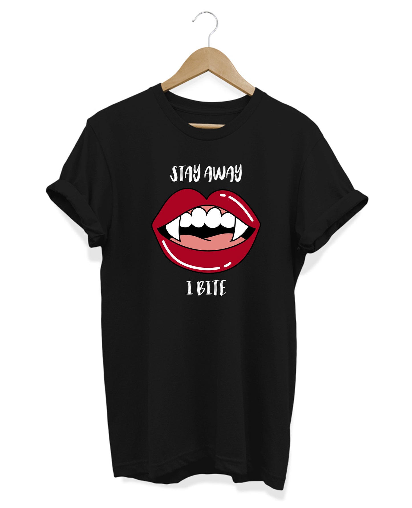 Stay Away I Bite - Women's Baggy T-shirt