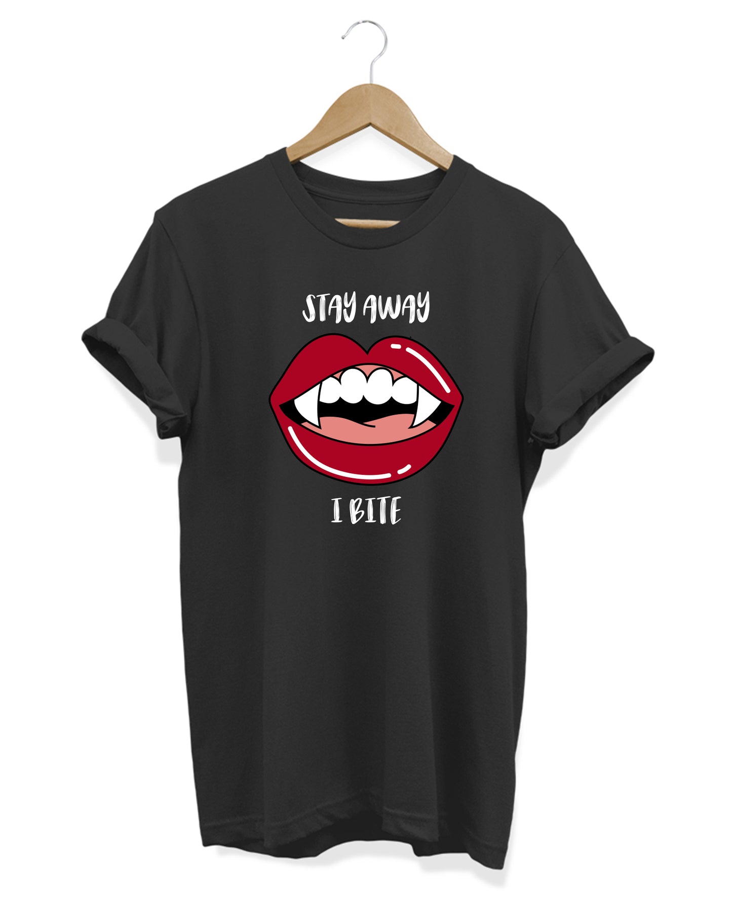 Stay Away I Bite - Women's Baggy T-shirt
