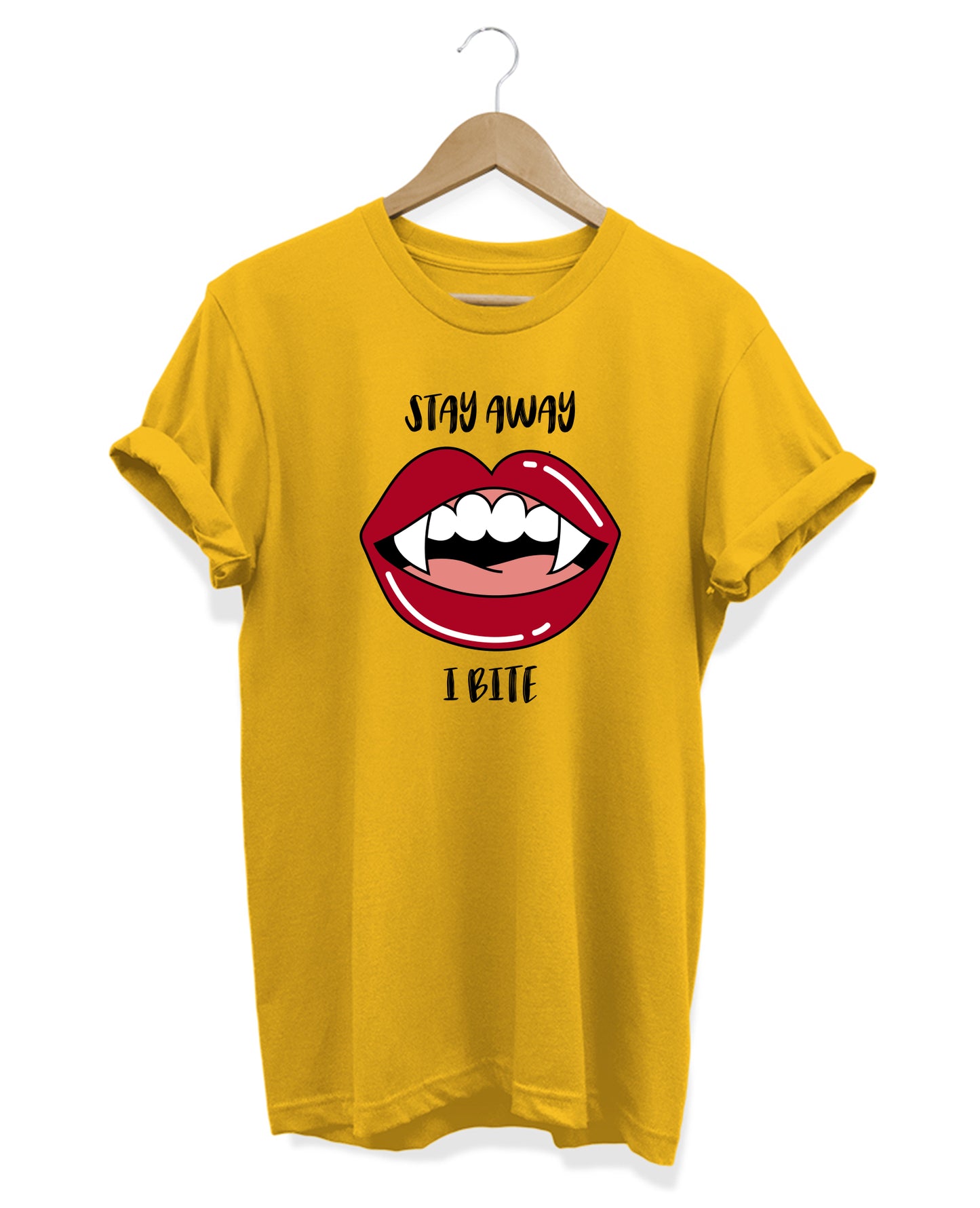 Stay Away I Bite - Women's Baggy T-shirt