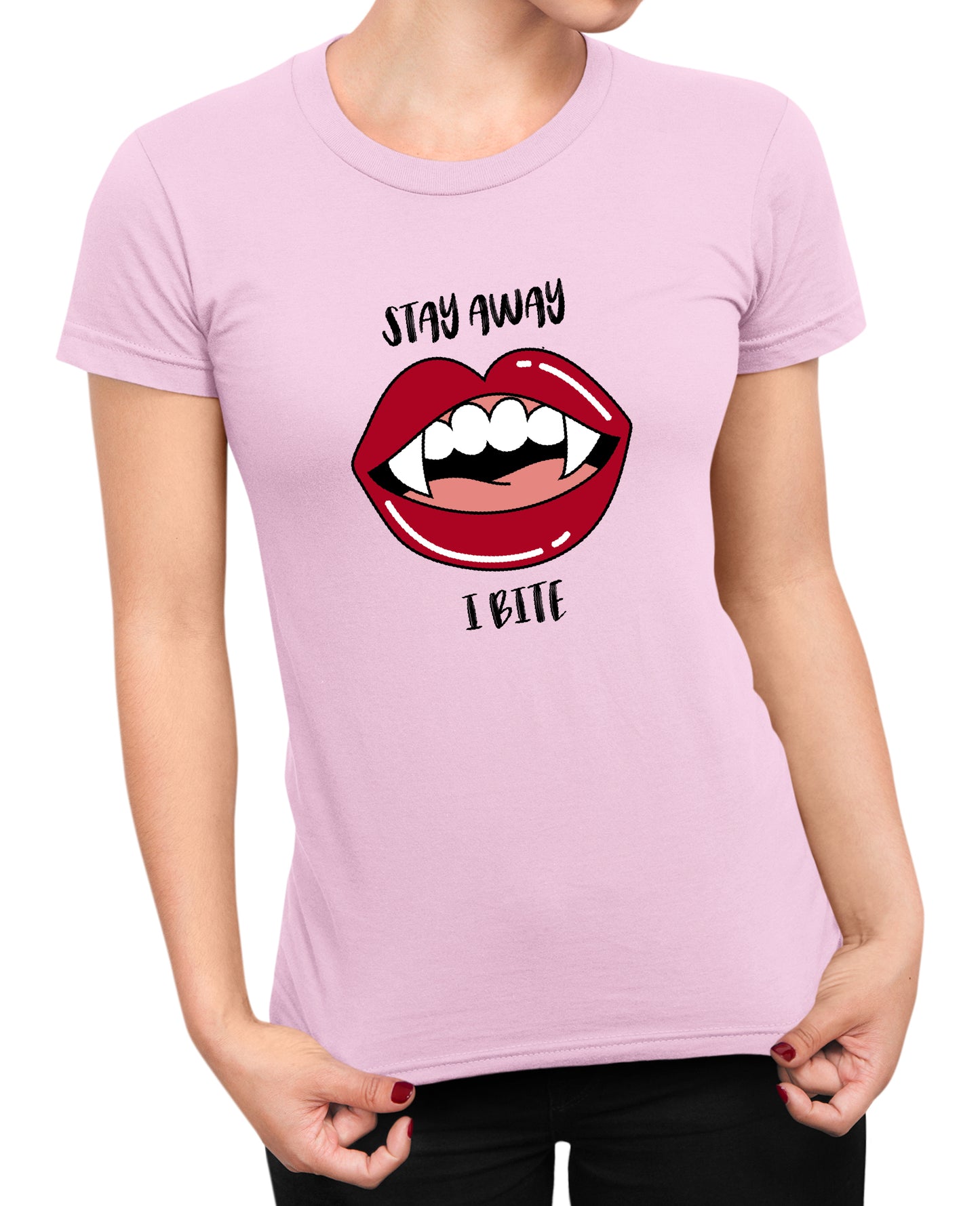 Stay Away I Bite - Women's T-shirt