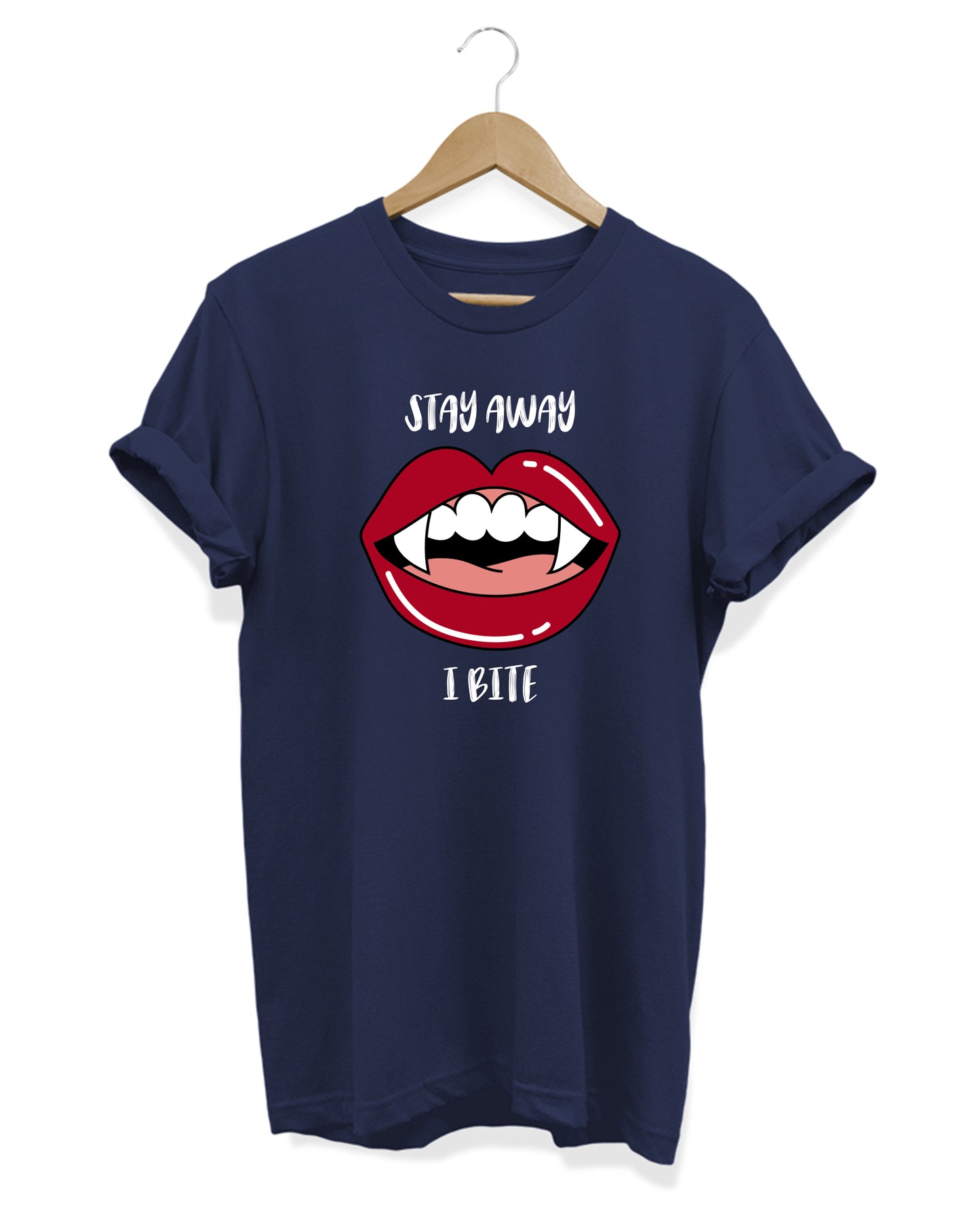 Stay Away I Bite - Women's Baggy T-shirt