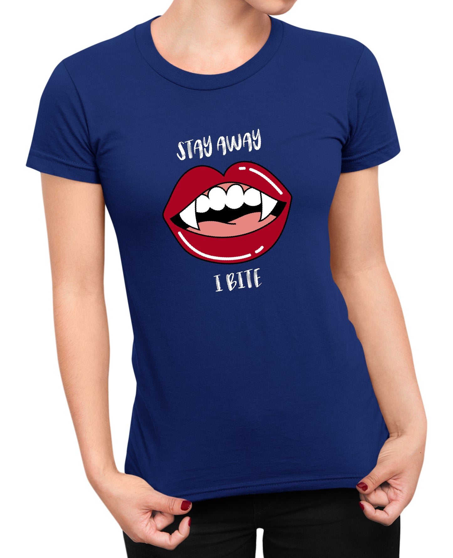 Stay Away I Bite - Women's T-shirt