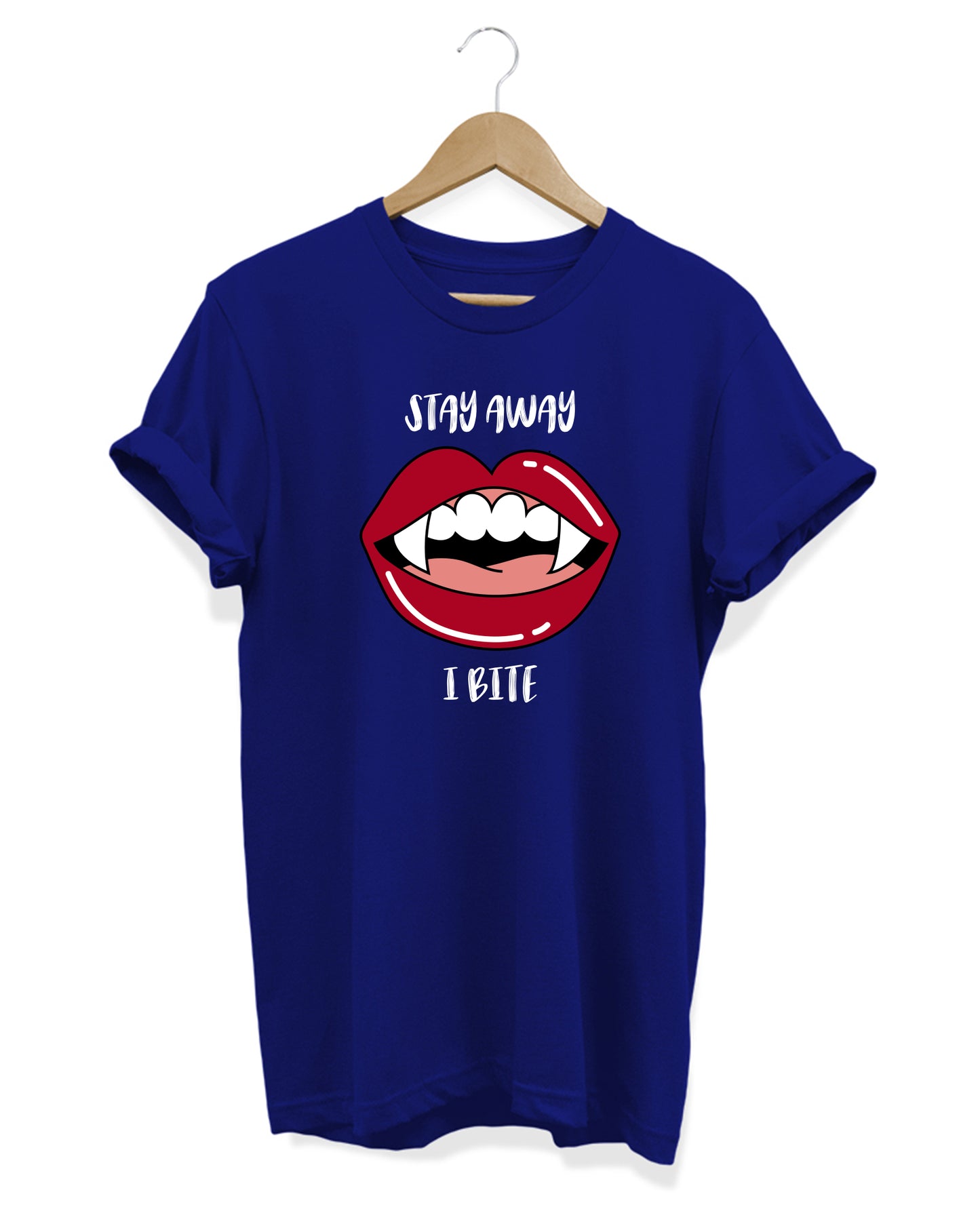 Stay Away I Bite - Women's Baggy T-shirt