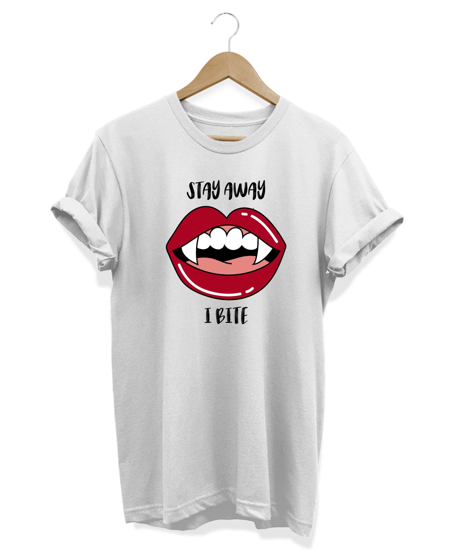 Stay Away I Bite - Women's Baggy T-shirt