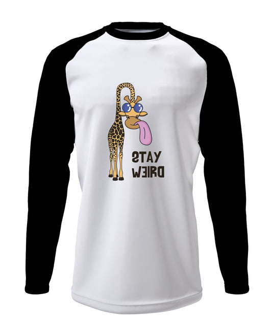 Stay Weird - Men’s Full Sleeve Raglan T-shirt