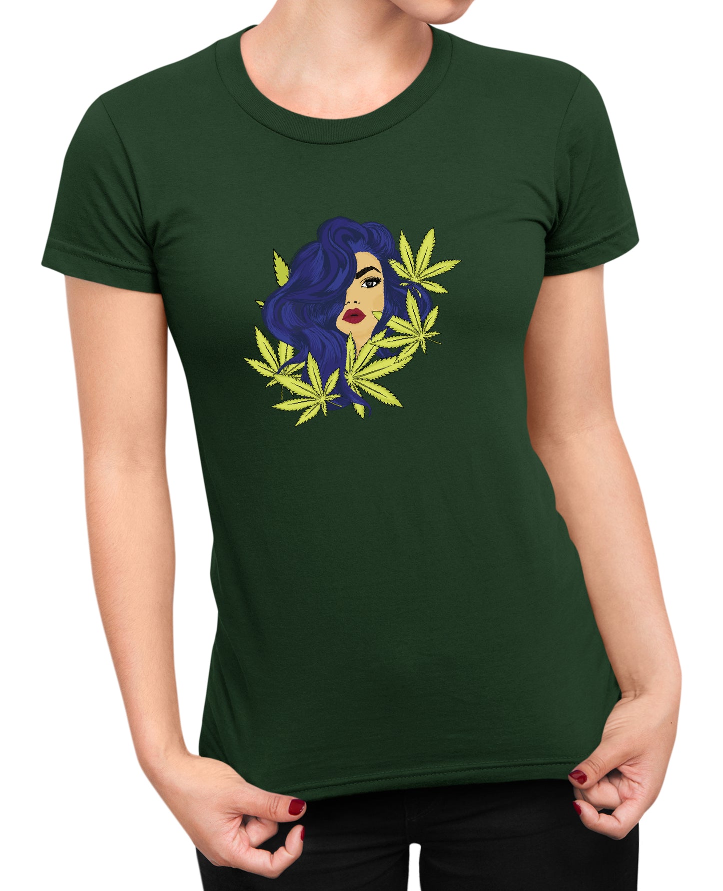 Weed Girl - Women's T-shirt